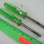 2pcs 1/4" Drive Socket Screwdrivers