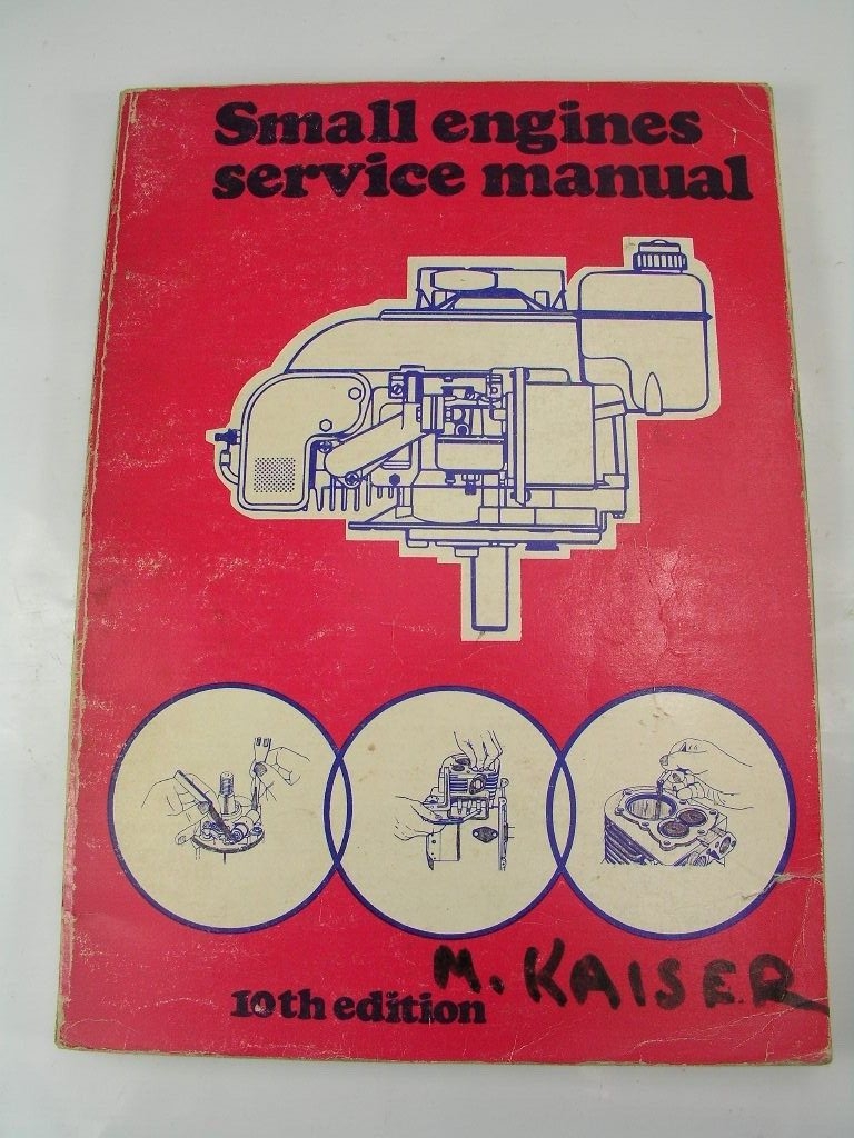 Small Engines Service Manual, 10th Edition Main Image Small Engines Service Manual, 10th Edition - Image 1