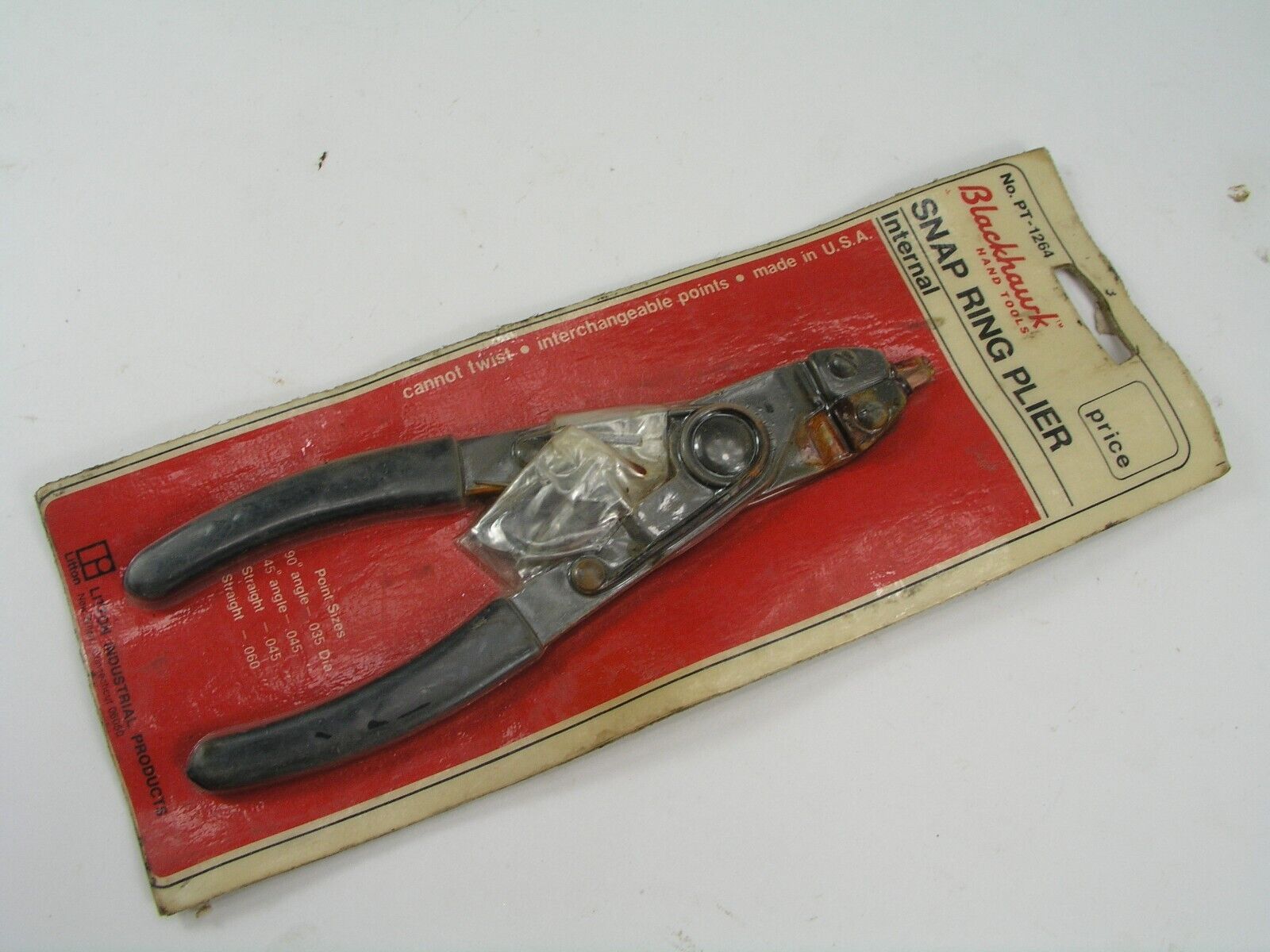 Snap Ring Pliers, Internal with Changeable Tips, Blackhawk PT1264 Main Image Snap Ring Pliers Internal with Changeable Tips Blackhawk PT1264 - Image 1