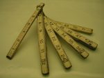 Stanley Big 6 Folding Wooden Ruler