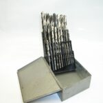 29 pcs Drill Bit Set with Metal Index Box, 1/16"~1/2" by 32nds