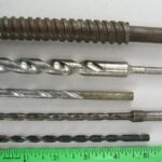 Masonry Bit Lot, Carbide Tips set A