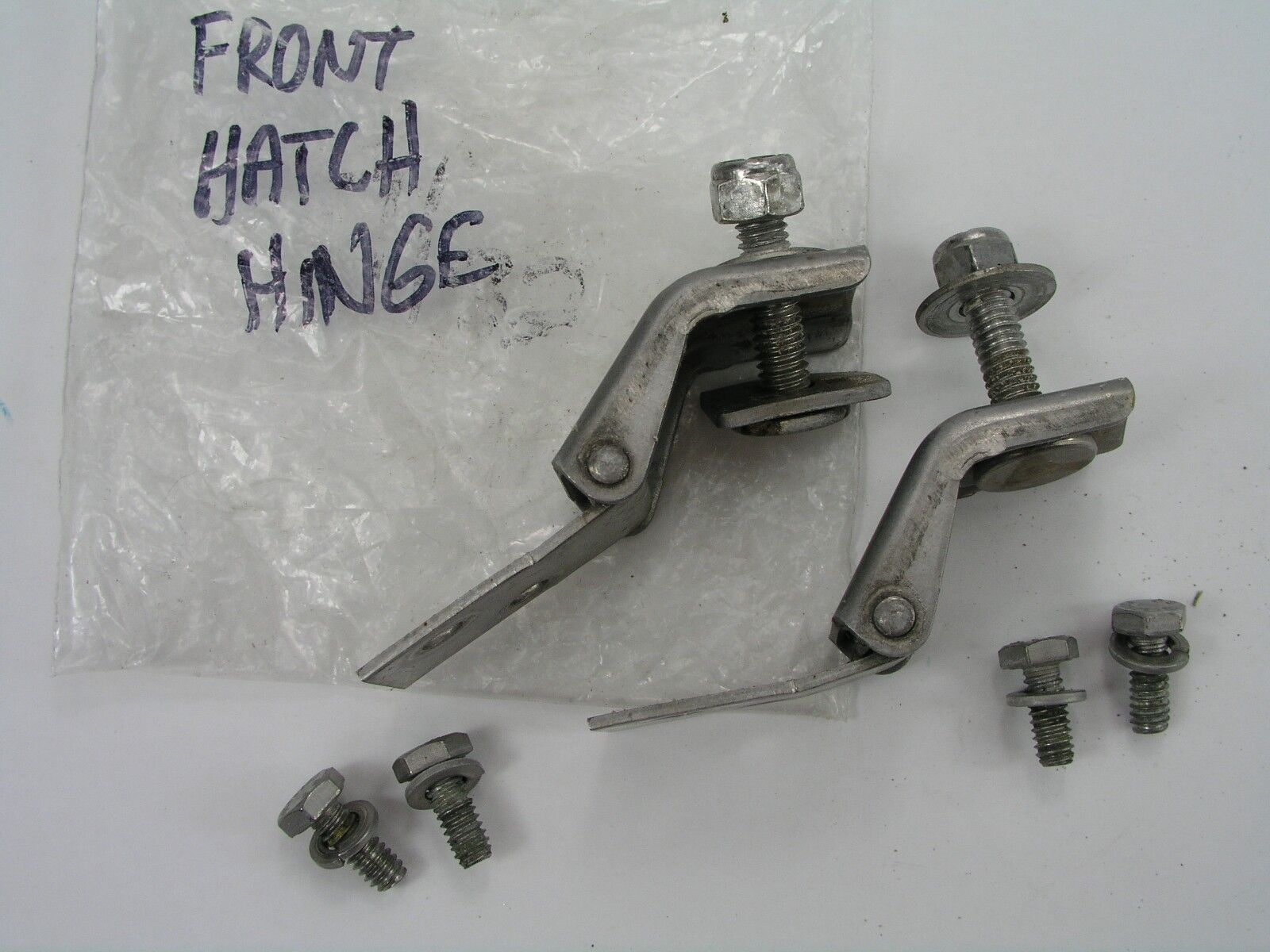 Front Hatch Hinges w Hardware, Polaris PWC SLTH, PN 2635016 Main Image Front Hatch Hinges w Hardware, Polaris PWC SLTH, PN 2635016 - Image 1