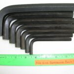 7pc Jumbo Hex Key Wrench Set Unbrako USA 5/16 through 3/4