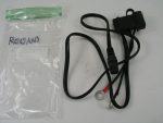 Battery Power Cord with Round Connector, Fused
