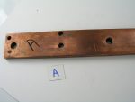 3/8" Flat Copper Bar 1-1/4" Wide x 37-3/8" Long               lot A - Image 2