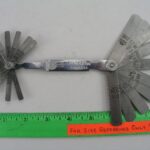 Feeler Gauge Set, Vintage Blawkhawk MT-1047