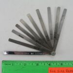 Feeler Gauge Set, Vintage Indestro Super No. 221