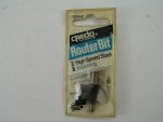 3/8" Straight Router Bit with 1/4" Shaft, Solid Pilot, Credo 12063
