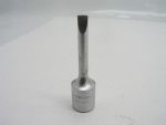 1/4" Standard Flat Screwdriver Bit, 3/8" Drive, Powerkraft 84H4841-1 - Image 2