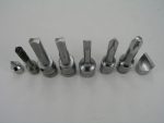 8pc Assorted Screw Driver Tips with Square Drive, Straight Phillips Clutch - Image 2