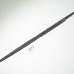 7" Triangle File Extra Slim Black Diamond Nicholson USA