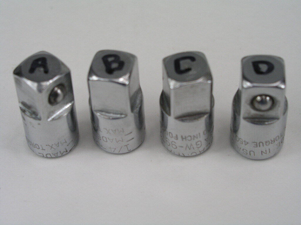 1/4 to 3/8 Adapter With Stamping Error Mistake, Blackhawk, U Pick Main Image 1/4 to 3/8 Adapter With Stamping Error Mistake, Blackhawk, U Pick - Image 1