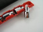 Inch Socket Set, 1/4" Drive in Handy Carry Sleeve, American Forge USA , 5pc - Image 3