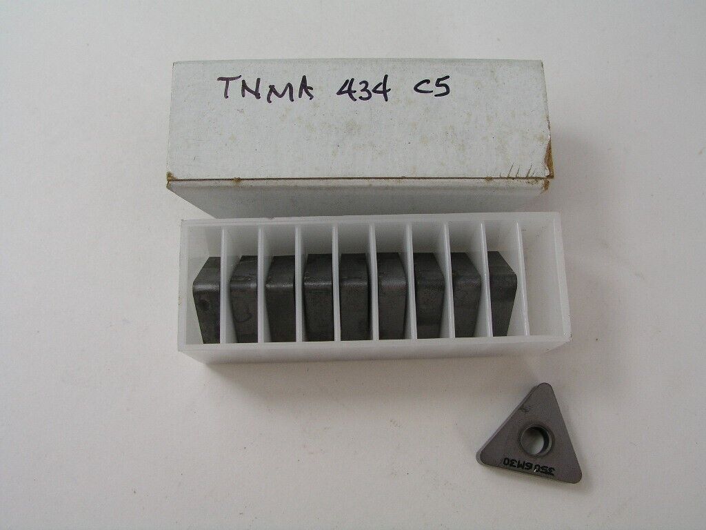 10pcs TNMA 434 C5 Carbide Inserts, American National Carbide Main Image 10pcs TNMA 434 C5 Carbide Inserts, American National Carbide - Image 1