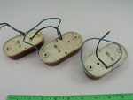 3pc Red Marker Running Lights Bargeman - Image 3