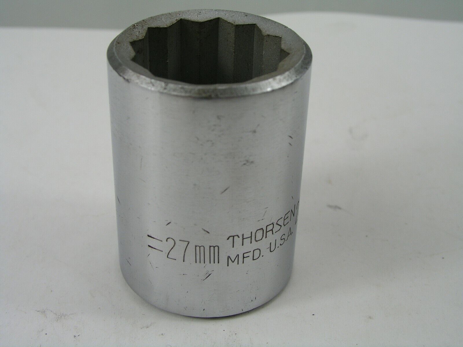 27mm 3/4" Drive Thorsen USA 12pt Socket Main Image 27mm 3/4" Drive Thorsen USA 12pt Socket - Image 1
