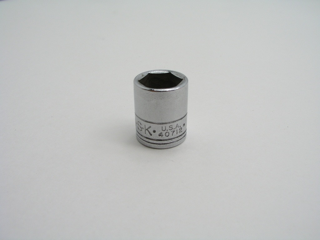 OLYMPUS DIGITAL CAMERA 13mm 1/4" Drive 6pt Socket, SK 40712 Frosted - Image 1