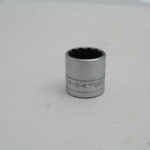 3/4"   3/8" Drive 12pt Socket, 45124 SK Tools Logo