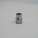 7/16"   1/4" Drive 6pt Socket, 40914 SK Tools Logo