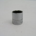 13/16"   3/8" Drive 12pt Socket, SK 45126 Large Logo