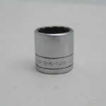 13/16"   3/8" Drive 12pt Socket, SK 45126 Small Logo