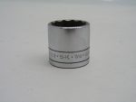 7/8"   3/8" Drive 12pt Socket, SK 45128 Small Logo