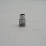 Vintage Knurled 9/32"   1/4" Drive 6pt Socket, SK 40909