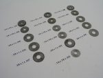 16pc Slitting Saw Set .020" to .120" Thick