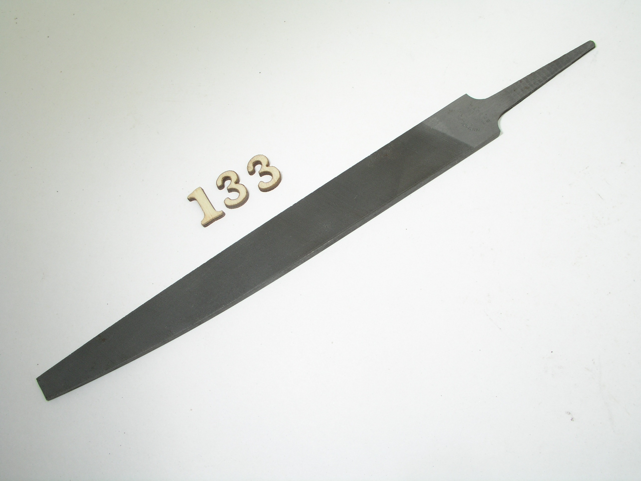 OLYMPUS DIGITAL CAMERA 8" Knife File Smooth Cut, Nicholson USA - Image 1