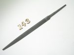 6" Triangle File Smooth Cut Nicholson USA - Image 2