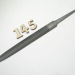 4" Half Round File Smooth Cut, Nicholson USA