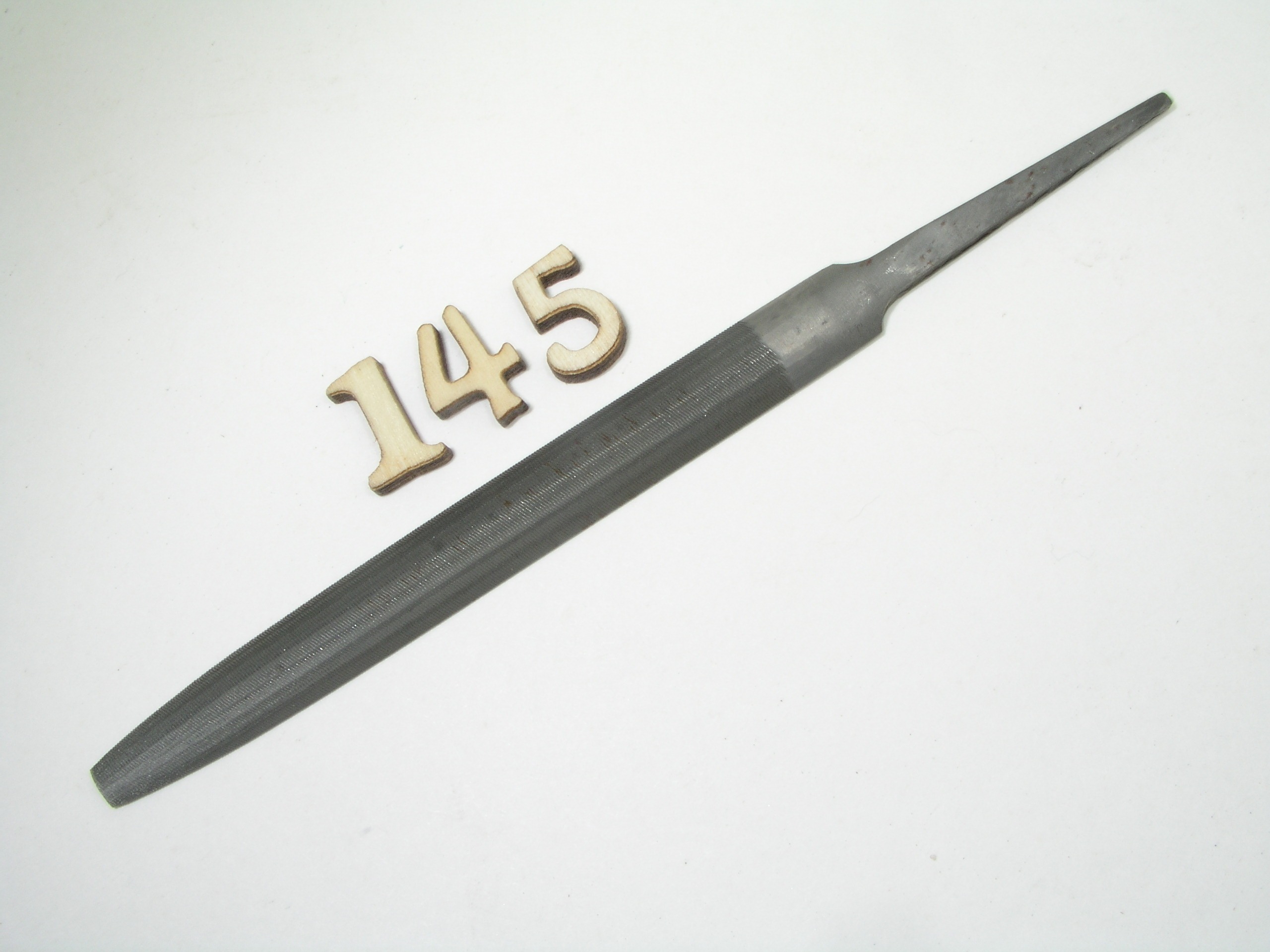 OLYMPUS DIGITAL CAMERA 4" Half Round File Smooth Cut, Nicholson USA - Image 1