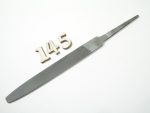 4" Half Round File Smooth Cut, Nicholson USA - Image 2