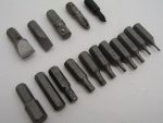 14pc 1/4" Hex Drive Bit Lot Flat Phillips Hex Allen