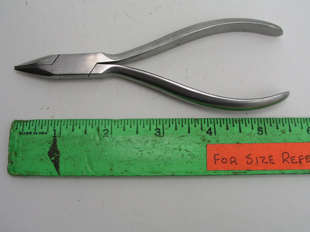 OLYMPUS DIGITAL CAMERA Precision Stainless Steel Slim Nose Pliers - Image 1
