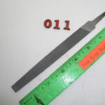 6" Flat Mill File Bastard Cut Nicholson MEX