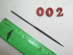 Half Round Taper Needle File Cut #0 Nicholson, lot 002 - Image 2