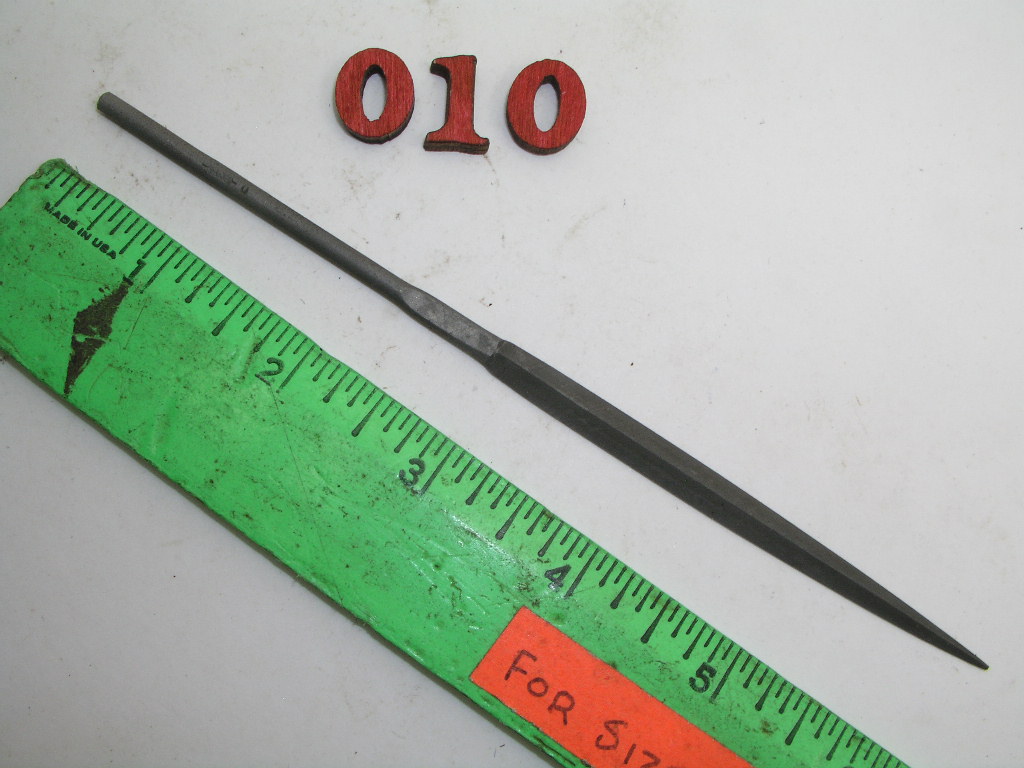 OLYMPUS DIGITAL CAMERA Barrette Needle File Cut #0 Nicholson, lot 010 - Image 1