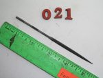 Half Round Taper Needle File Cut #0 Nicholson, lot 021