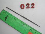 Half Round Taper Needle File Cut #0 Nicholson, lot 022