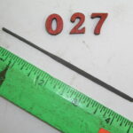 Flat Needle File Cut #4 Nicholson, lot 027
