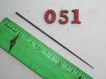 Round Tapered Needle File Cut #0 Nicholson, lot 51