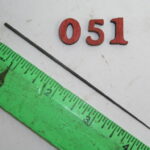 Round Tapered Needle File Cut #0 Nicholson, lot 51