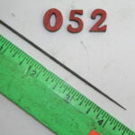 Round Tapered Needle File Cut #4 Nicholson, lot 52