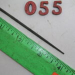 Round Tapered Needle File Cut #0 Carlson Newton, lot 55
