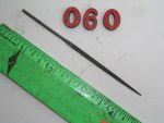 Flat Taper Needle File Cut #4 Nicholson, lot 60