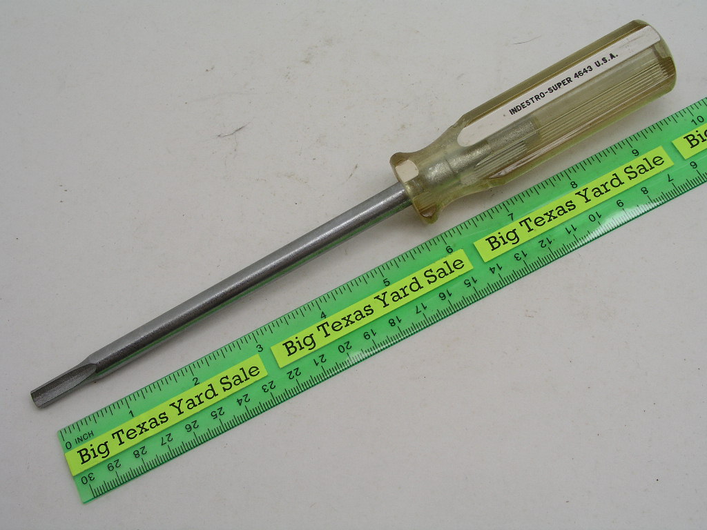 OLYMPUS DIGITAL CAMERA 5/16" Clutch Head Screwdriver Indestro USA 4643 - Image 1