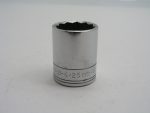 25mm  1/2" Drive 12pt Socket SK 40325 Small Logo