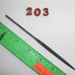 Half Round Taper Needle File Cut #0 Nicholson, lot 203